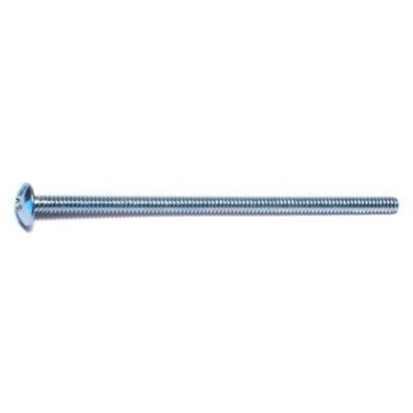 Midwest Fastener #6-32 x 3 in Combination Phillips/Slotted Truss Machine Screw, Zinc Plated Steel, 100 PK 07627
